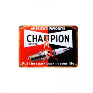 Champion Spark Back In Your Life Sign