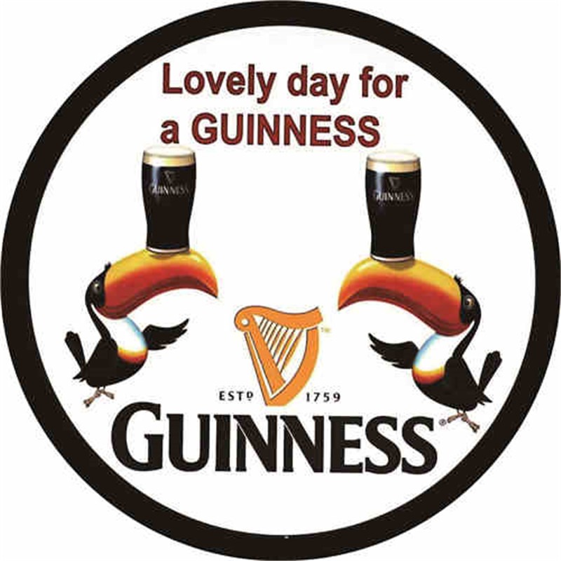 Thinking about Guinness Turtle Tortoise beer Restaurant metal tin sign 