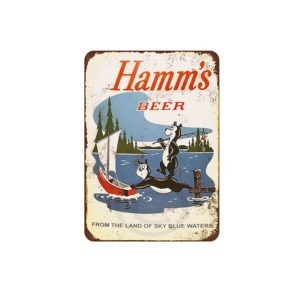 Hamms Beer Lake Sign