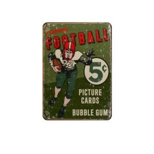 TOPPS Football Trading Cards 5c Sign