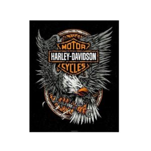 Harley Davidson Eagle with Wrench Sign