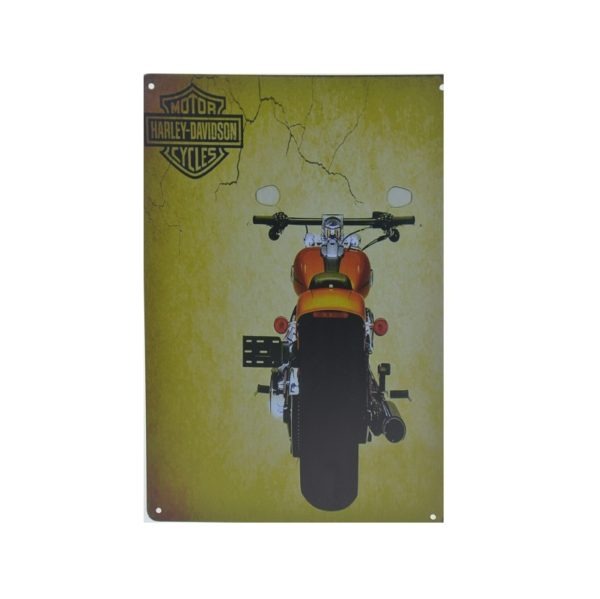 Harley Davidson Fat Boy Sign