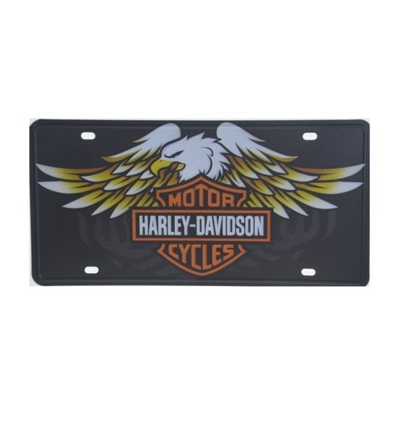 Harley Davidson License Plate