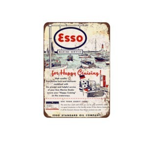 Esso Marine Outboards Sign