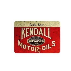 Kendall Motor Oil Sign