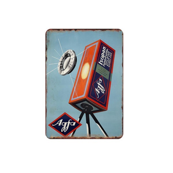 AGFA Camera Film Sign