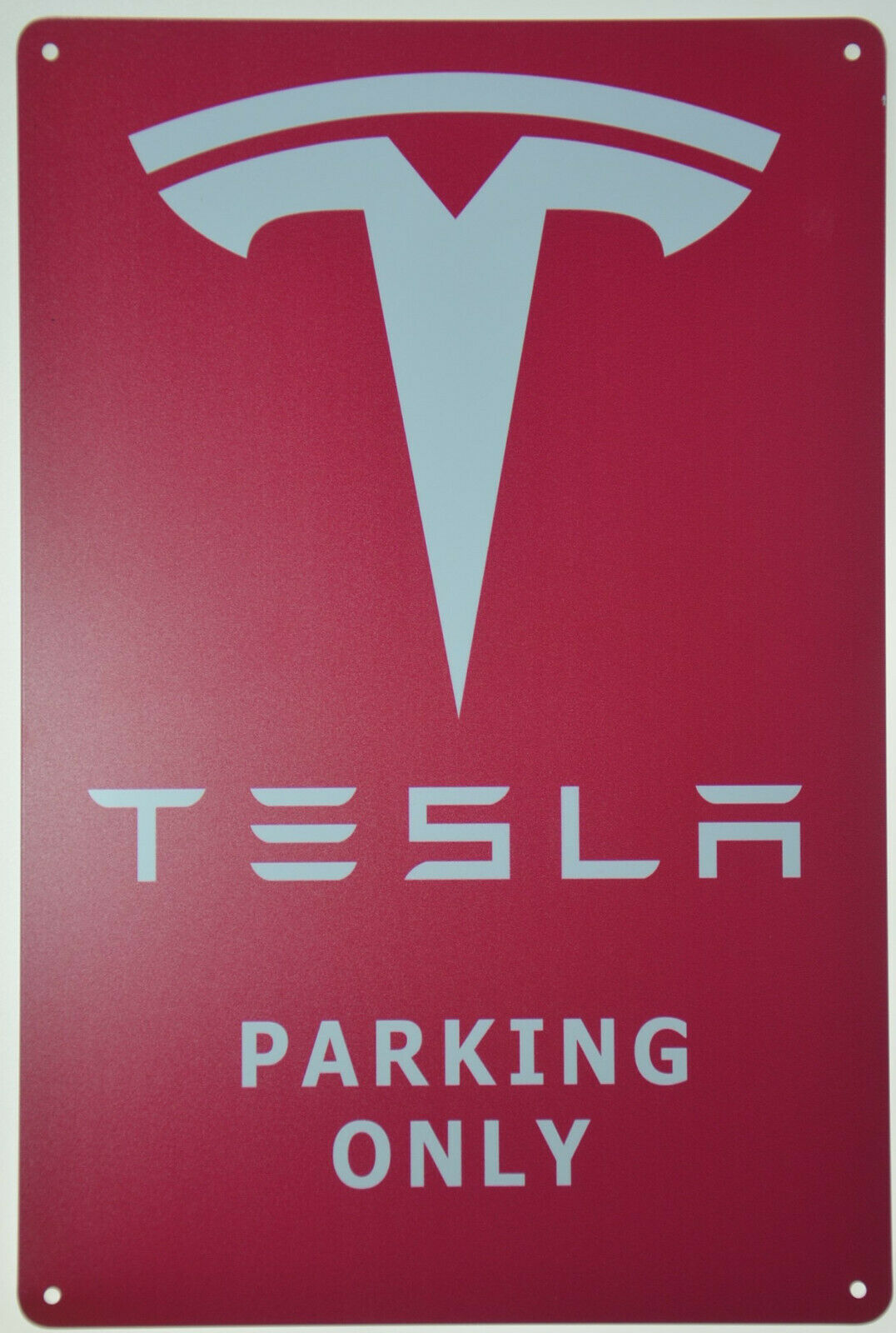  Gifts for Tesla Owners - 8x12 Aluminum Tesla Garage Signs -  Tesla Parking Only Sign - Tesla Gifts for Men - Outdoor Tesla Signs - Tesla  Garage Sign : Industrial & Scientific